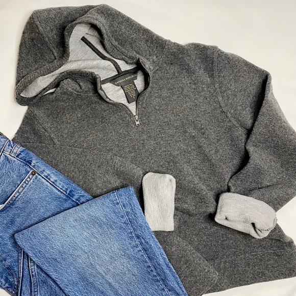 Vintage Tops - Banana Republic Wool Hoodie Sweater